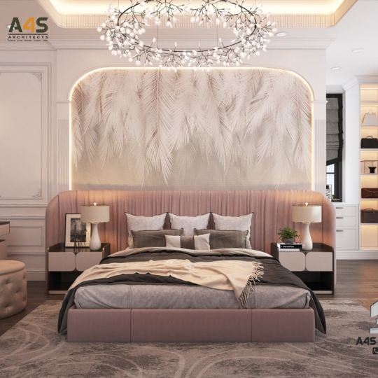 Thiết kế phòng ngủ tân cổ điển