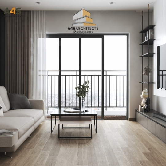 Thiết kế nội thất hiện đại cho chung cư The Sun Avenue Q.2