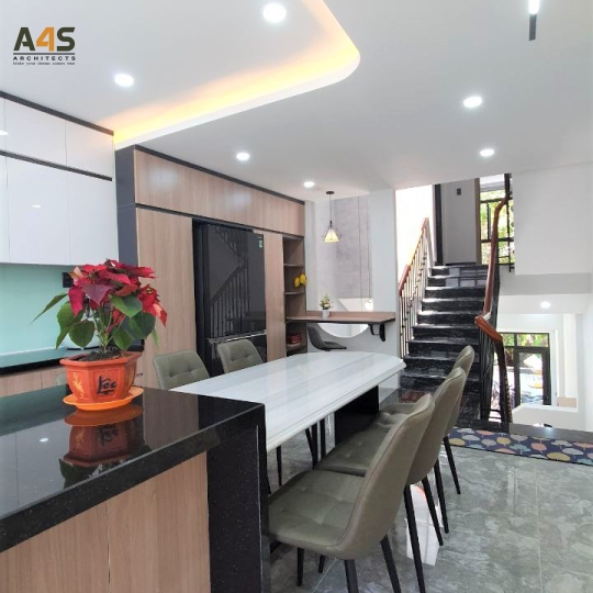 Hình ảnh thực tế công trình nhà anh Thanh Q.8