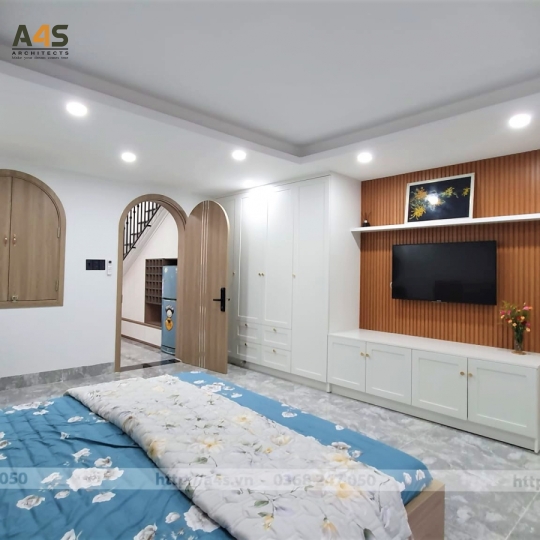 Hình ảnh thực tế công trình nhà anh Thanh Q.8