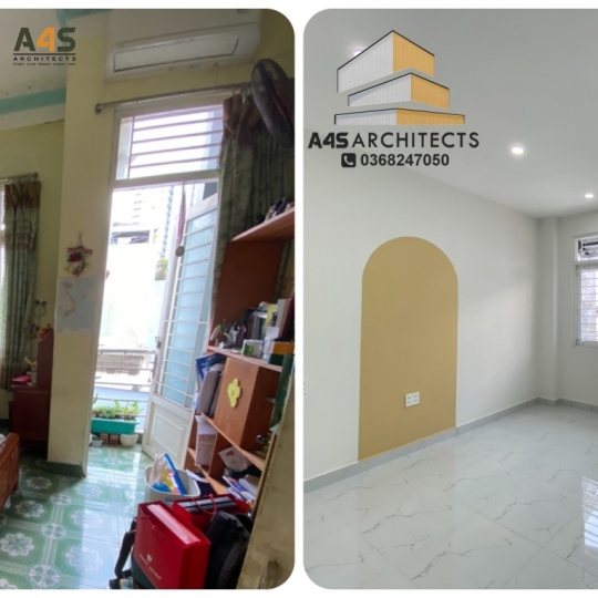 Cải tạo nhà có diện tích nhỏ hẹp