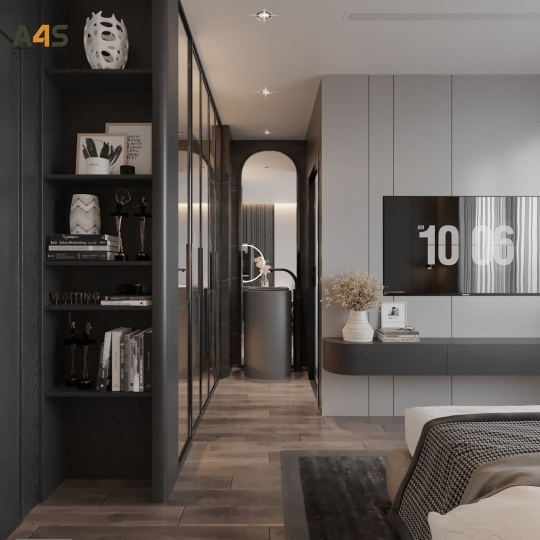 Thiết Kế  Nội Thất Phòng Ngủ Hiện Đại